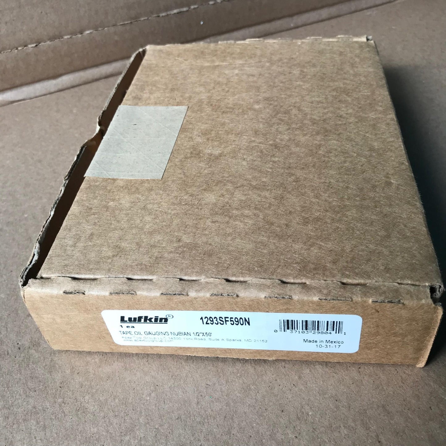B. NEW LUFKIN 1293SF590N BLADE OIL GAUGING TAPE 1/2" x 50' Chrome Clad® FREESHIP