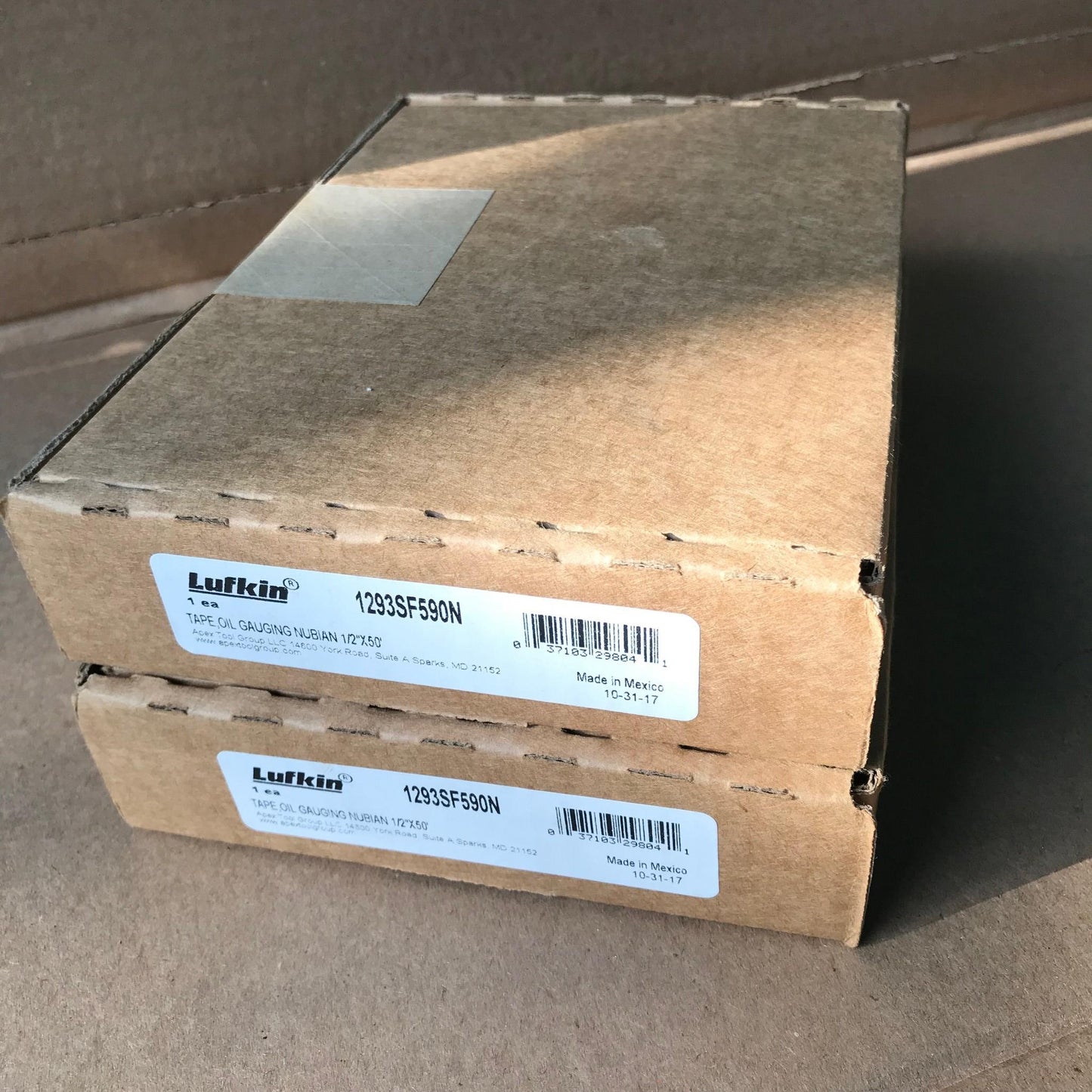 B. NEW LUFKIN 1293SF590N BLADE OIL GAUGING TAPE 1/2" x 50' Chrome Clad® FREESHIP