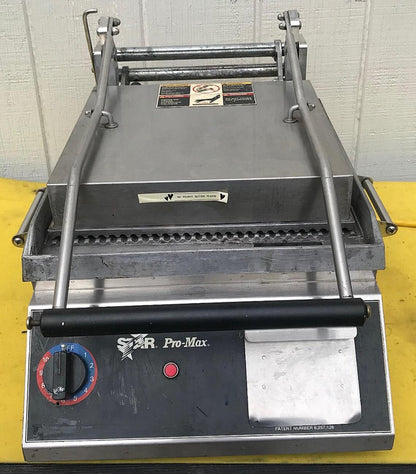 STAR PRO-MAX PANINI Two-Sided Sandwich GRILL TOASTER MODEL CG14 FREE SHIPPING