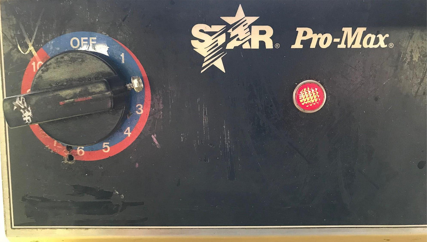 STAR PRO-MAX PANINI Two-Sided Sandwich GRILL TOASTER MODEL CG14 FREE SHIPPING