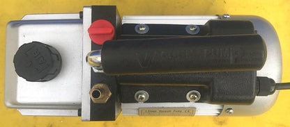 HFS TW-1A 2 CFM SINGLE STAGE ROTARY VANE VACUUM PUMP FREE SHIPPING WATCH VIDEO