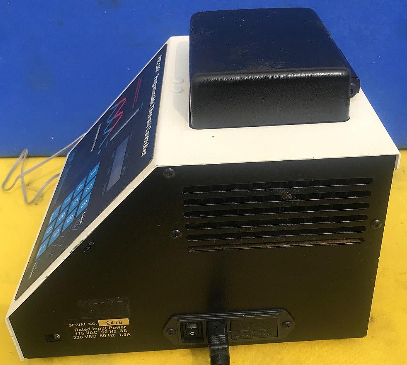 MJ RESEARCH PTC-100 PROGRAM THERMAL CONTROLLER CYCLER 96WELL BONNET WATCH VIDEO