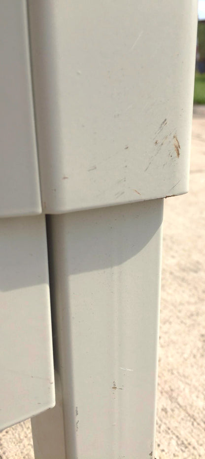 HAMILTON METAL BLACK PHENOLIC SLAB LAB TABLE 60 x 30 Plus KEY 4 DRAWERS FREESHIP