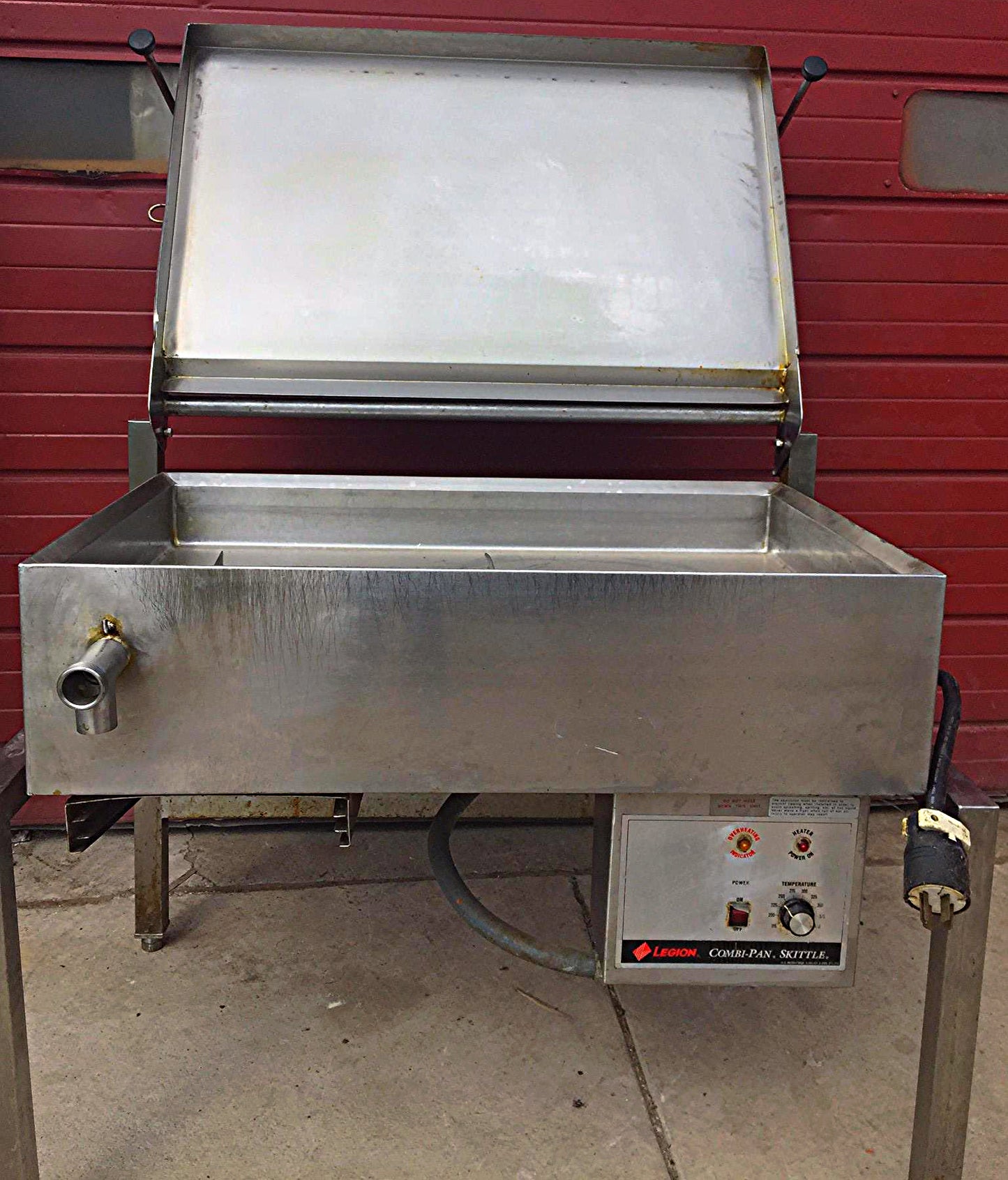 CS41-5 LEGION COMBI-PLAN SKITTLE 22GALLON TILT SKILLET PAN 3PH ELECTRIC FREESHIP