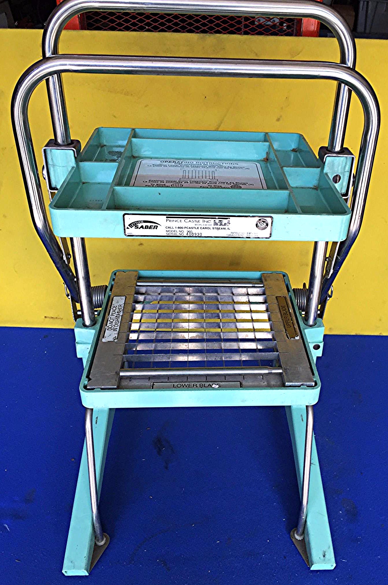 SILVERKING PRINCE CASTLE 960 KUTLETT LETTUCE SABER CUTTER SKK2 FREE SHIPPING