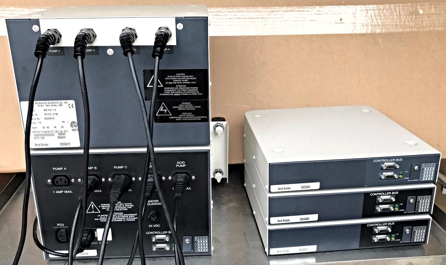 NEW BRUNSWICK BIOFLO BIO FLO 110 FERMENTOR BIOREACTOR SYSTEM FREE SHIPPING