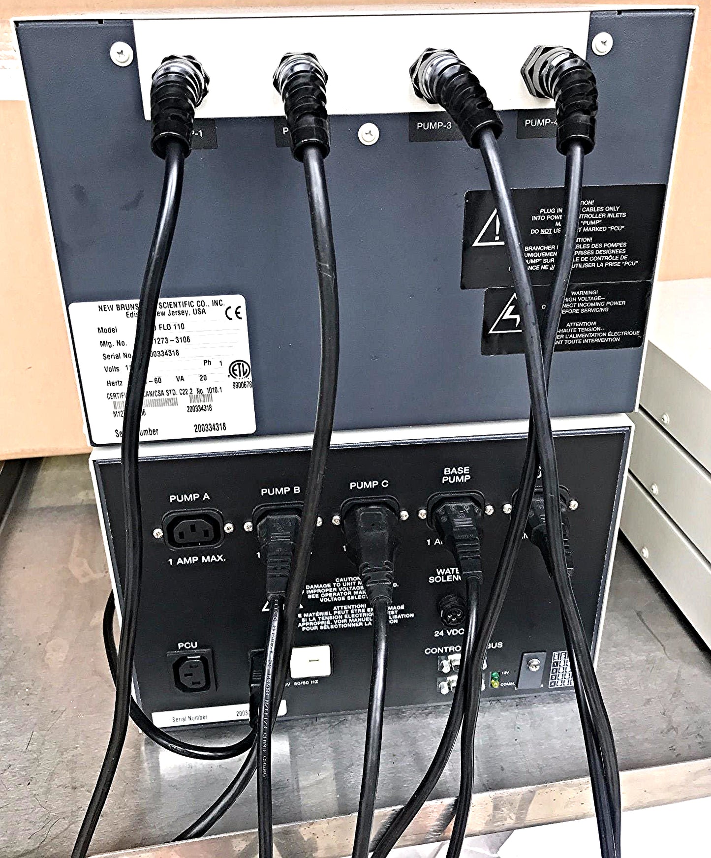 NEW BRUNSWICK BIOFLO BIO FLO 110 FERMENTOR BIOREACTOR SYSTEM FREE SHIPPING