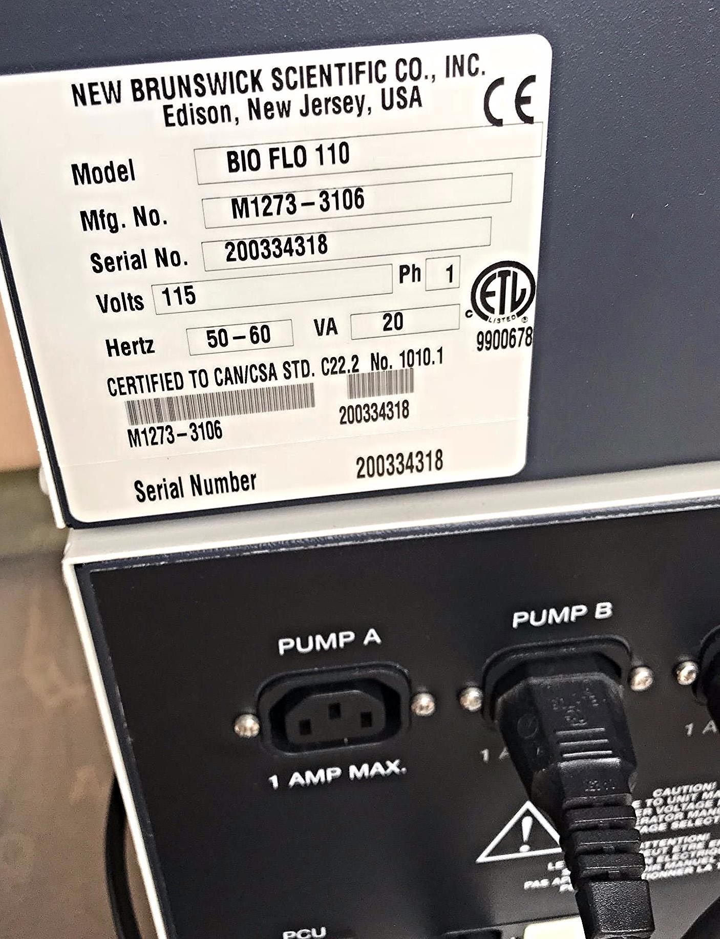 NEW BRUNSWICK BIOFLO BIO FLO 110 FERMENTOR BIOREACTOR SYSTEM FREE SHIPPING