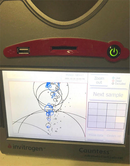 INVITROGEN COUNTESS CAT 10227 CELL COUNTER 90DAYWARRANTY 100%PERFECT WATCH VIDEO