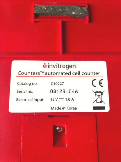 INVITROGEN COUNTESS CAT 10227 CELL COUNTER 90DAYWARRANTY 100%PERFECT WATCH VIDEO