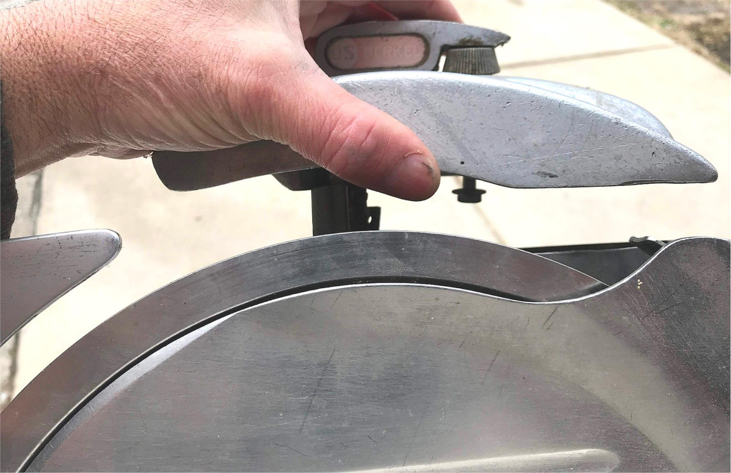 US BERKEL 818 Automatic Meat & Cheese Slicer No Sharpener WATCH VIDEO FREE SHIP