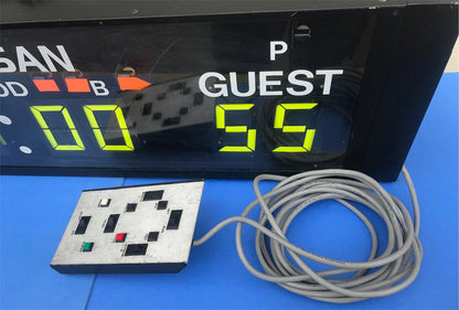 EVERSAN PORTABLE ELECTRONIC SCOREBOARD FOOTBALL HOCKEY BASEBAL WATCH VIDEO