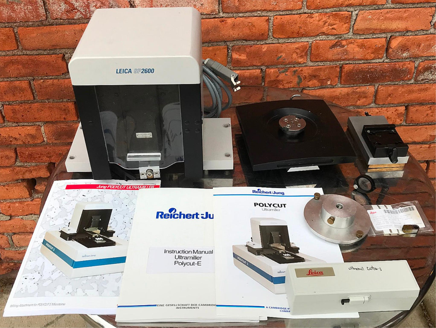 REICHERT LEICA SM2600 SLEDGE POLYCUT ULTRAMILLER MICROTOME for SM2500 FREE SHIP