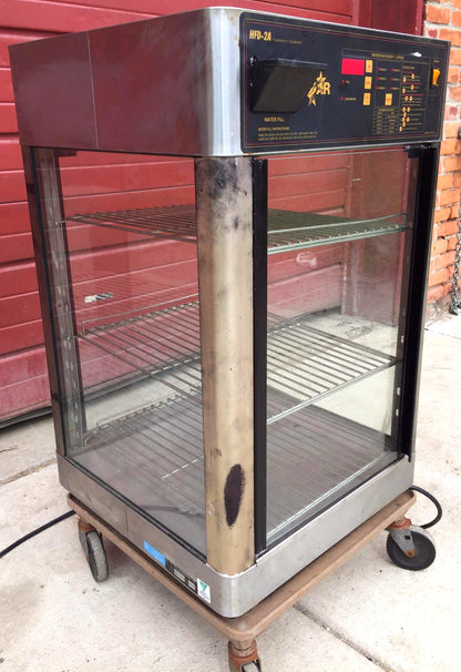 STAR HFD-2APT HOT FOOD SANDWICH PIZZA DISPLAY CABINET HUMIDITY WARMER FREESHIP