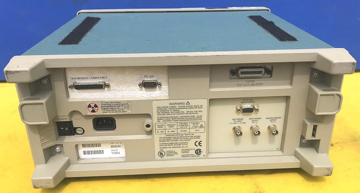 TEKTRONIX TLS 216 COLOR LOGIC SCOPE OSCILLOSCOPE WATCH VIDEO FREE SHIPPING