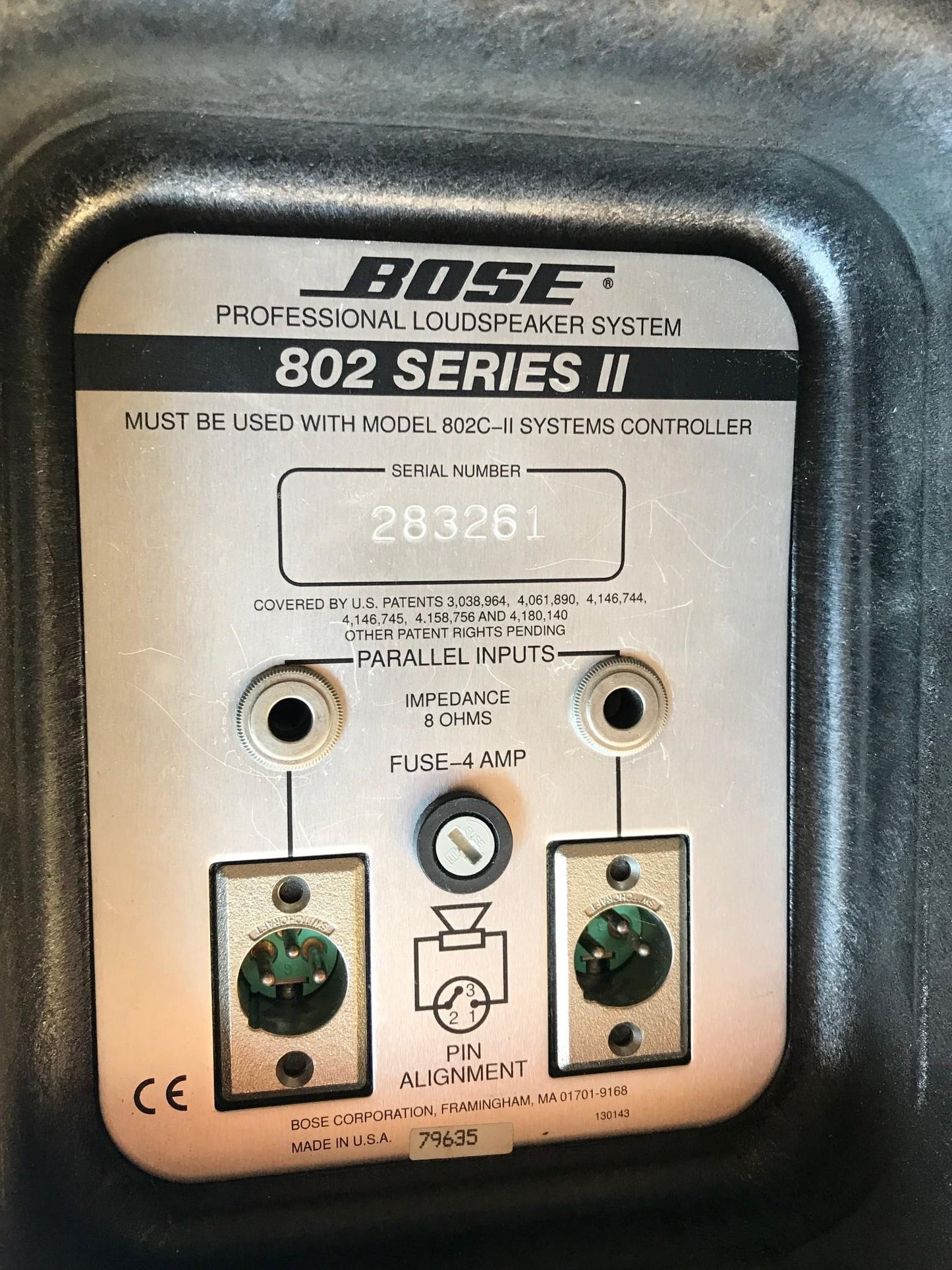 PAIR BOSE ® 802 SERIES II SPEAKERS LOUDSPEAKER WORKING PERFECTLY FREE SHIPPING