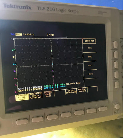 TEKTRONIX TLS 216 COLOR LOGIC SCOPE OSCILLOSCOPE WATCH VIDEO FREE SHIPPING