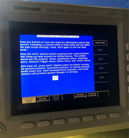 TEKTRONIX TLS 216 COLOR LOGIC SCOPE OSCILLOSCOPE WATCH VIDEO FREE SHIPPING