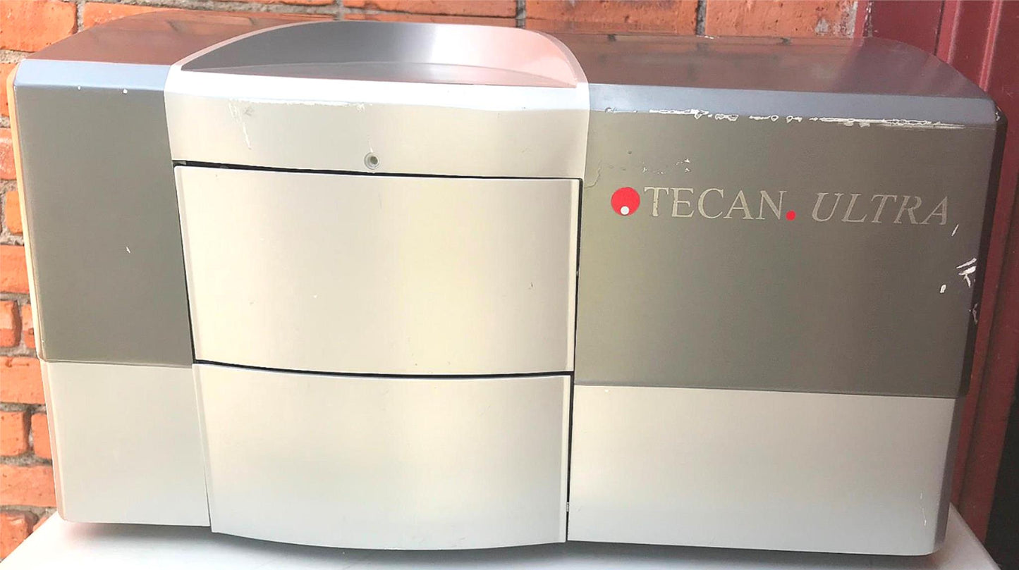 TECAN ULTRA F129010 PLATE READER FLUORESCENCE ABSORBANCE TRF FI FRET FREE SHIP