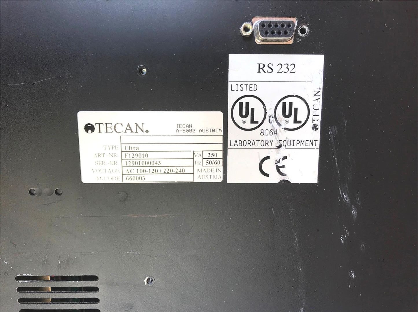 TECAN ULTRA F129010 PLATE READER FLUORESCENCE ABSORBANCE TRF FI FRET FREE SHIP