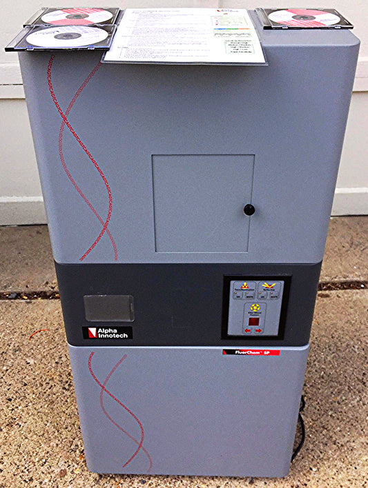 With SOFTWARE ALPHA INNOTECH FLUORCHEM SP IMAGING SYSTEM ELECTROPHORESIS FREESHI