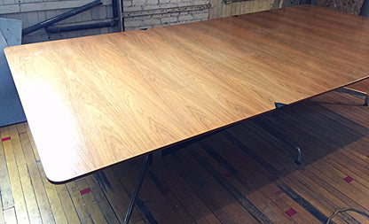 UNIQUE HERMAN MILLER CONFERENCE TABLE DOUBLE BASE LEGS 10 feet x 5 feet FREESHIP