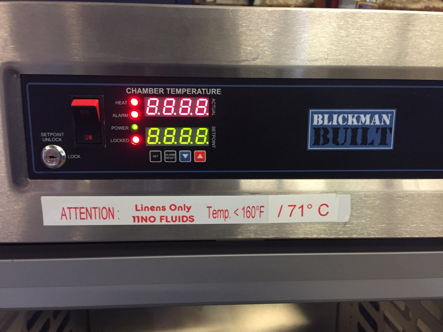 BLICKMAN 7927MG DIGITAL BLANKET WARMER LAB HOSPITAL CLINIC BENCHTOP FREE SHIP