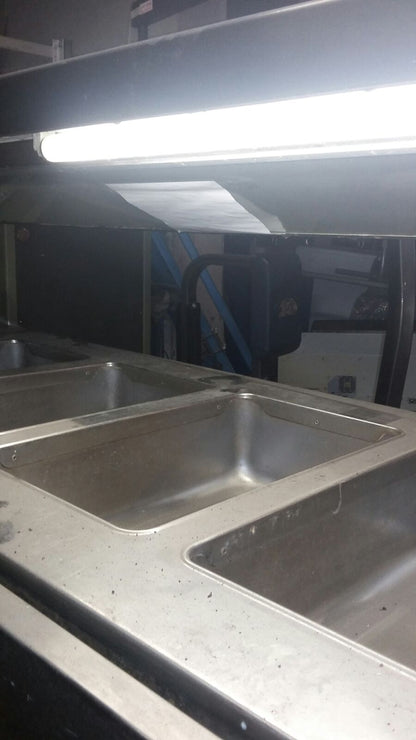 PRECISION 5 WELL 79x28x35 FOOD WARMER BUFFET SNEEZE GUARD RESTAURANT FREE SHIP