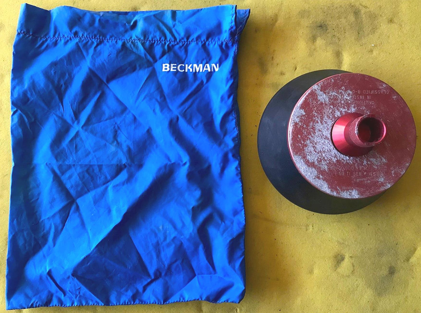 BECKMAN TYPE 50TI OPTIMA ULTRACENTRIFUGE FIXED ROTOR 100%Test  90day WARRANTY