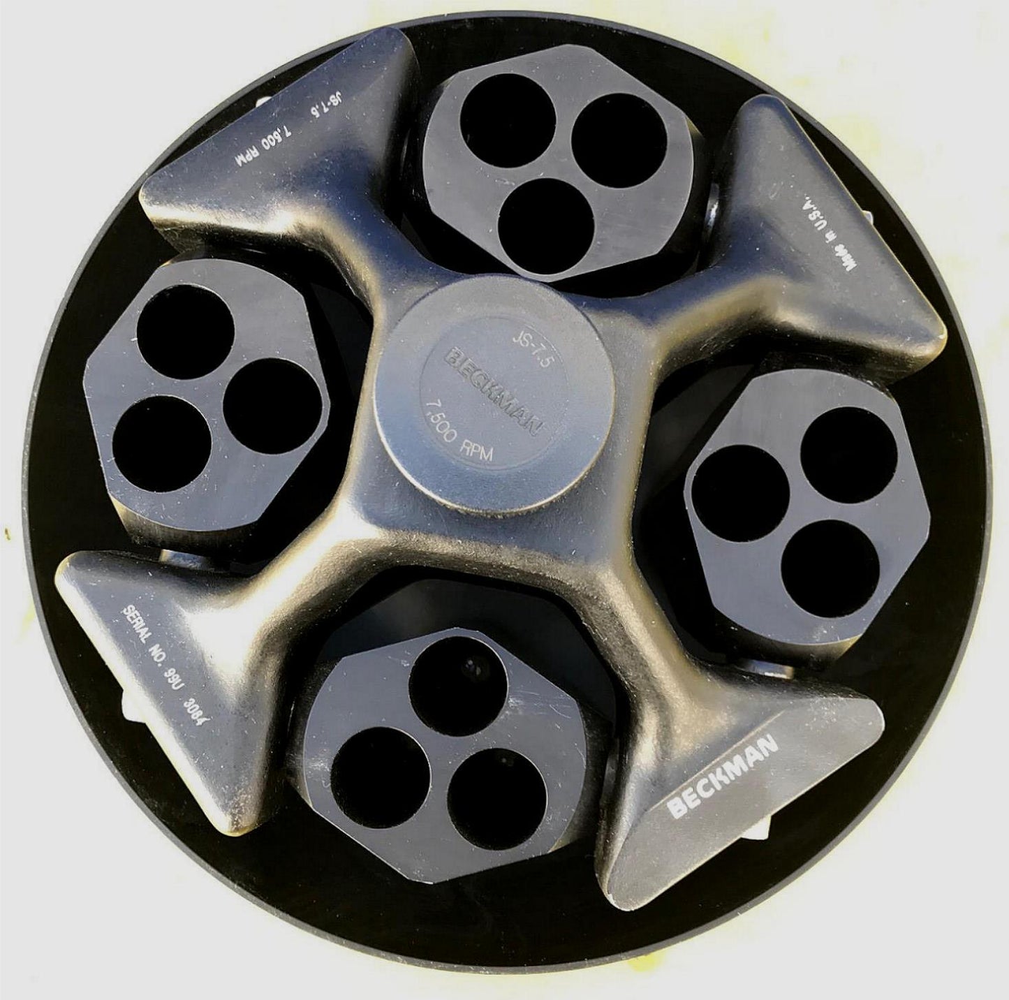 BECKMAN TYPE JS-7.5 AVANTI J SERIES J2 FIXED ROTOR CONICAL BUCKET 90day WARRANTY