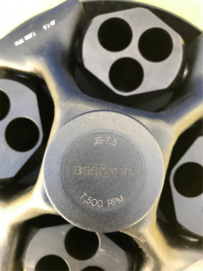 BECKMAN TYPE JS-7.5 AVANTI J SERIES J2 FIXED ROTOR CONICAL BUCKET 90day WARRANTY