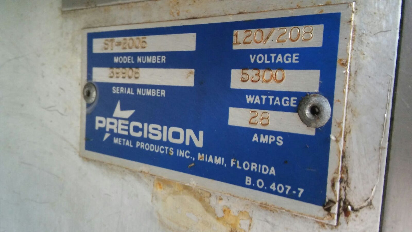 PRECISION 5 WELL 79x28x35 FOOD WARMER BUFFET SNEEZE GUARD RESTAURANT FREE SHIP