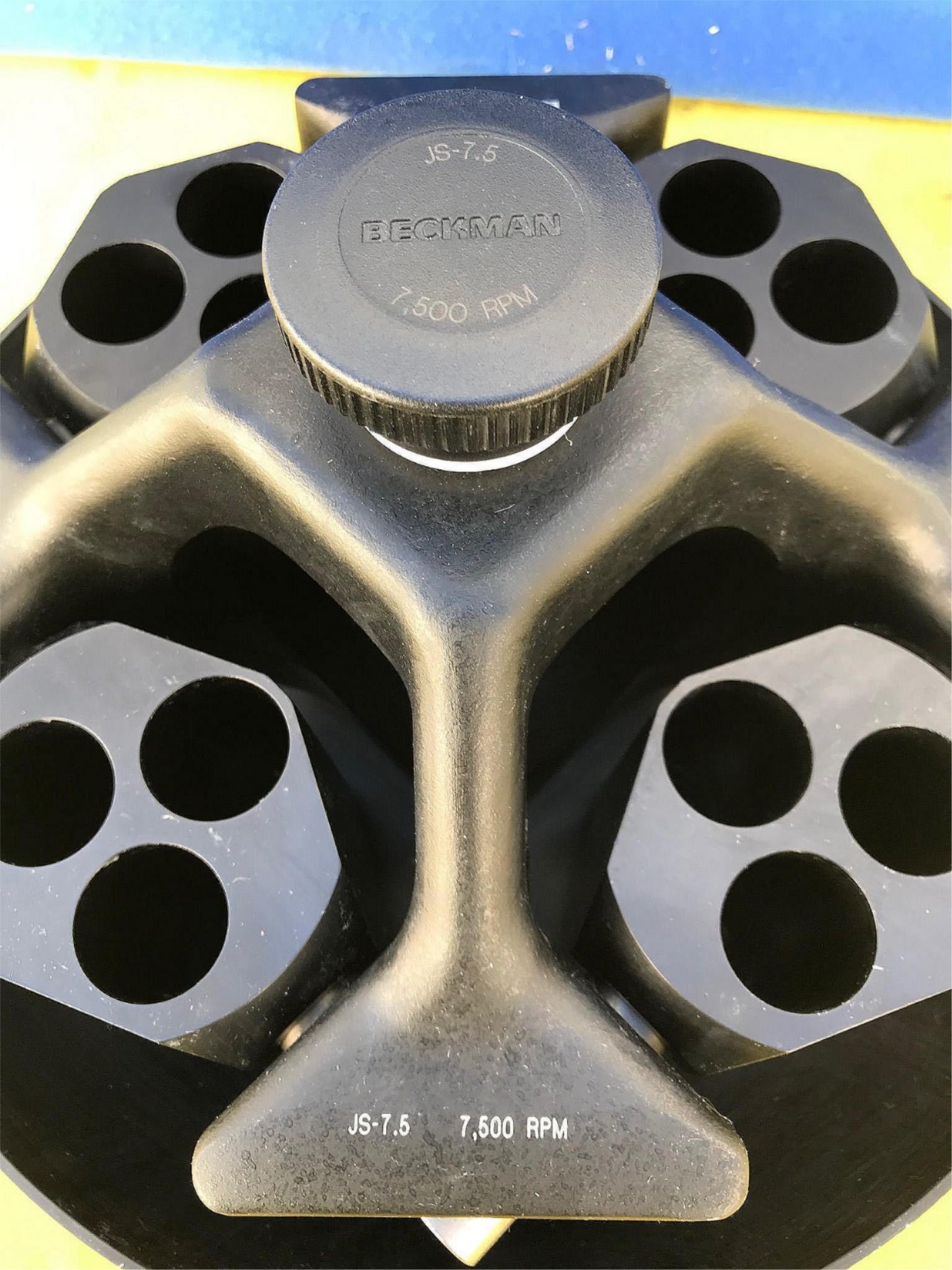 BECKMAN TYPE JS-7.5 AVANTI J SERIES J2 FIXED ROTOR CONICAL BUCKET 90day WARRANTY