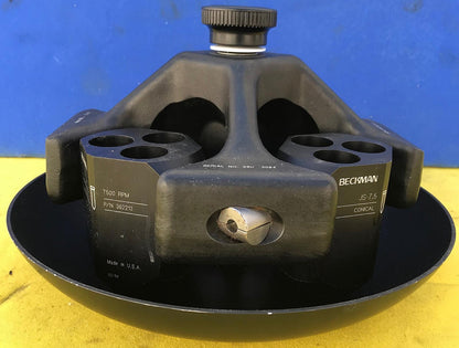 BECKMAN TYPE JS-7.5 AVANTI J SERIES J2 FIXED ROTOR CONICAL BUCKET 90day WARRANTY