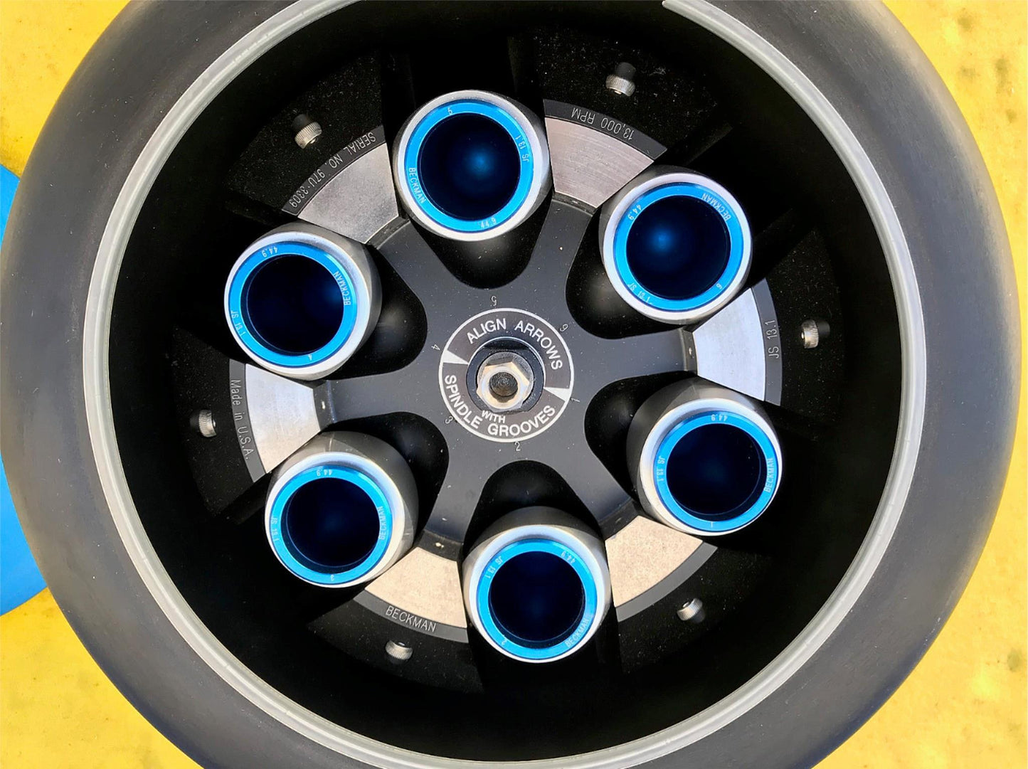 BECKMAN JS-13.1 ROTOR COULTER J2 J6 AVANTI® J CENTRIFUGE 90dayWARRANTY FREE SHIP