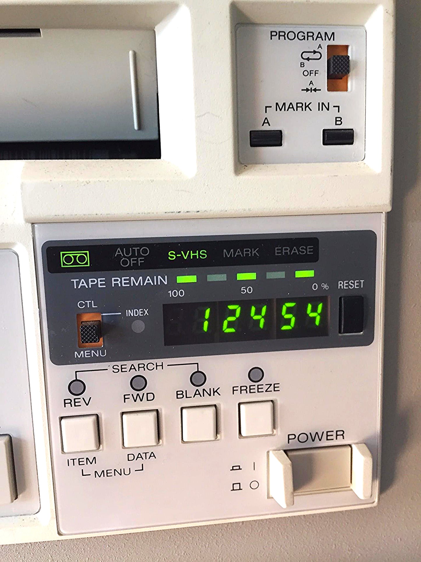 SONY SVO-9500MD Video Cassette Recorder S-VHS Stereo Medical Ultrasound FREESHIP