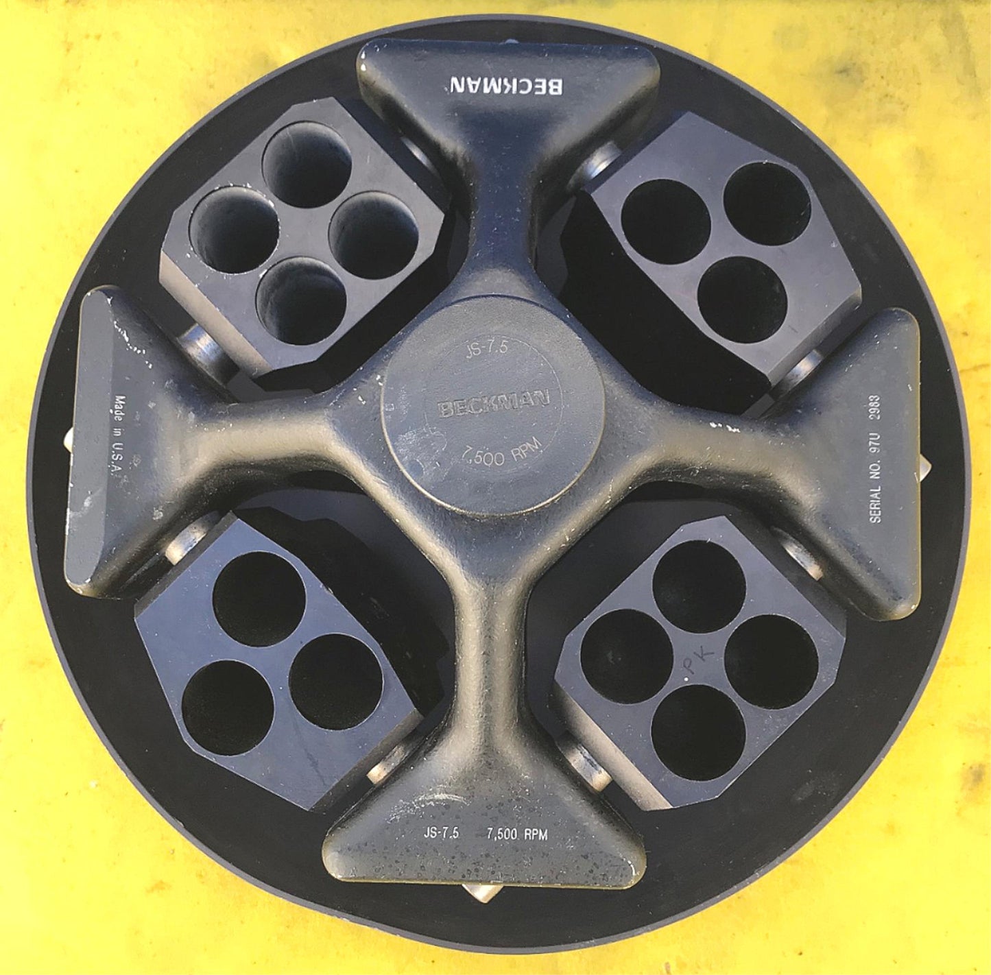 BECKMAN TYPE JS-7.5 AVANTI J SERIES J2 FIXED ROTOR 100%Test  90day WARRANTY