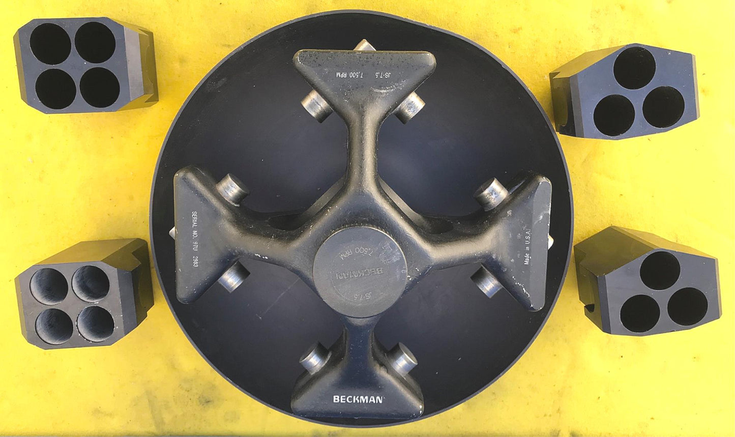 BECKMAN TYPE JS-7.5 AVANTI J SERIES J2 FIXED ROTOR 100%Test  90day WARRANTY