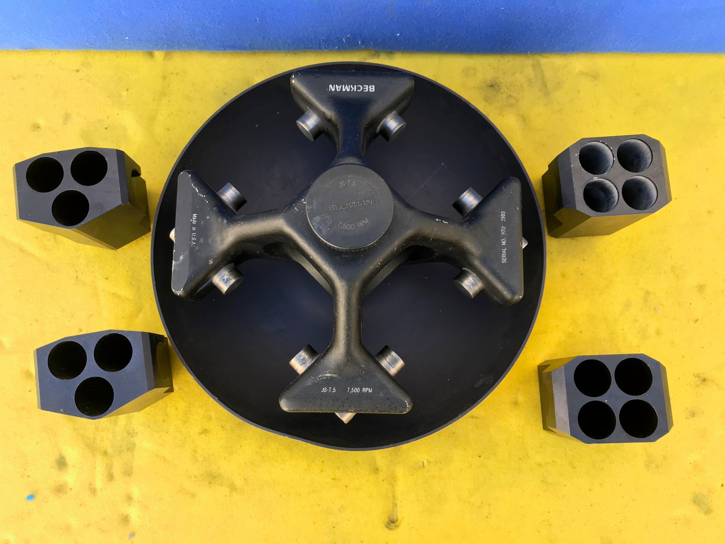 BECKMAN TYPE JS-7.5 AVANTI J SERIES J2 FIXED ROTOR 100%Test  90day WARRANTY