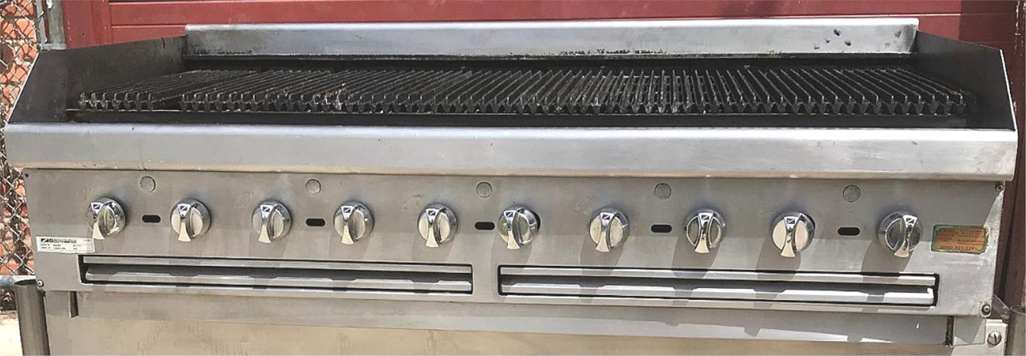 QUALITY"NOT CHEEPO FLIMSY" SOUTHBEND 60" NAT GAS HEAVYDUTY CHARBROILER FREE SHIP