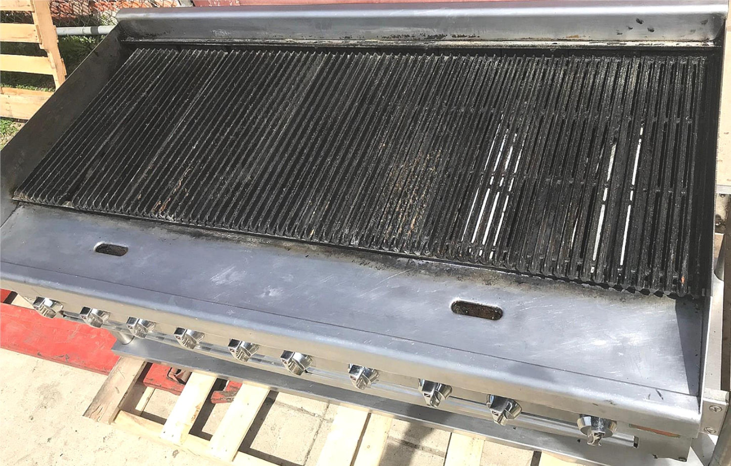 QUALITY"NOT CHEEPO FLIMSY" SOUTHBEND 60" NAT GAS HEAVYDUTY CHARBROILER FREE SHIP