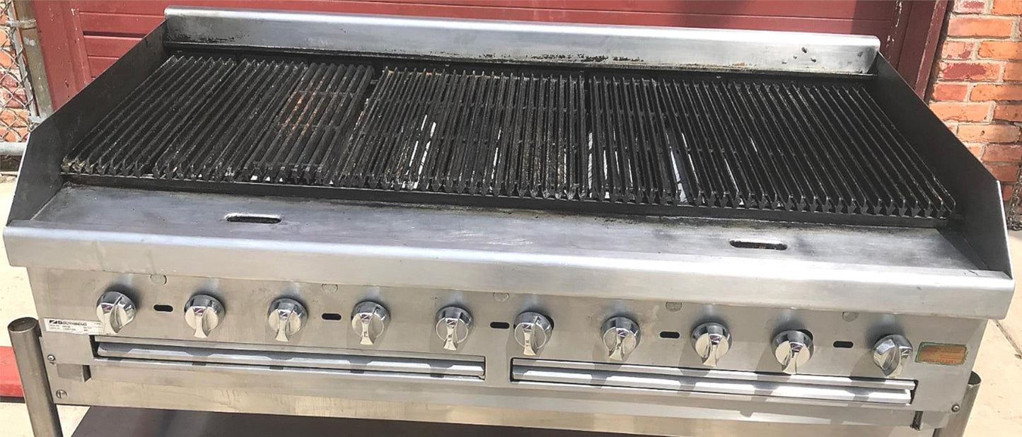 QUALITY"NOT CHEEPO FLIMSY" SOUTHBEND 60" NAT GAS HEAVYDUTY CHARBROILER FREE SHIP