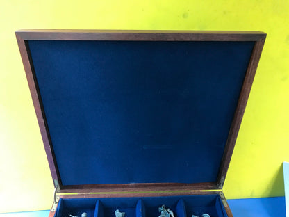 COLLECTION PEOPLE COLONIAL AMERICA FRANKLIN MINT LIONEL FORREST PEWTER FREESHIP