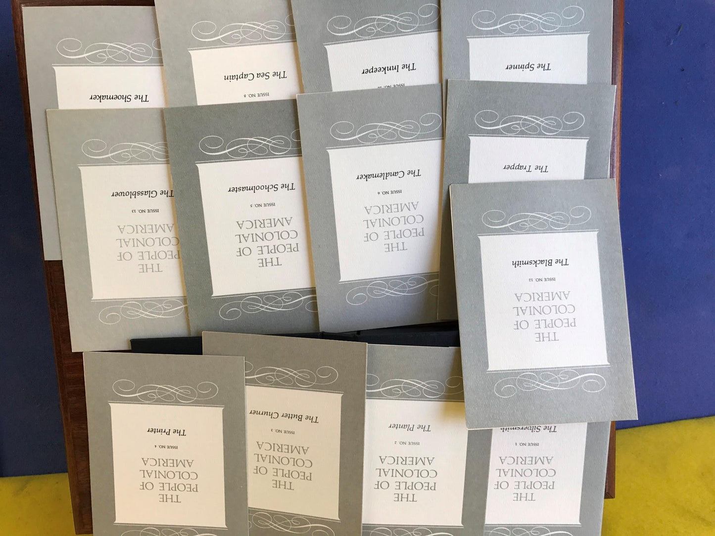 COLLECTION PEOPLE COLONIAL AMERICA FRANKLIN MINT LIONEL FORREST PEWTER FREESHIP