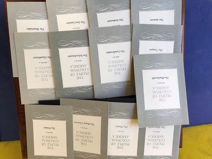 COLLECTION PEOPLE COLONIAL AMERICA FRANKLIN MINT LIONEL FORREST PEWTER FREESHIP