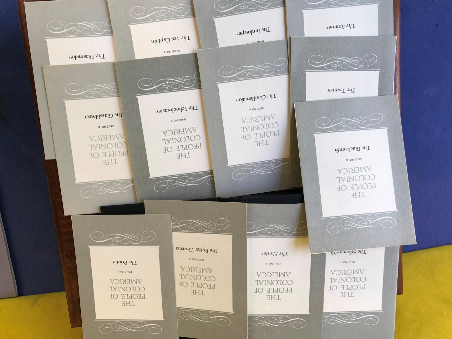 COLLECTION PEOPLE COLONIAL AMERICA FRANKLIN MINT LIONEL FORREST PEWTER FREESHIP