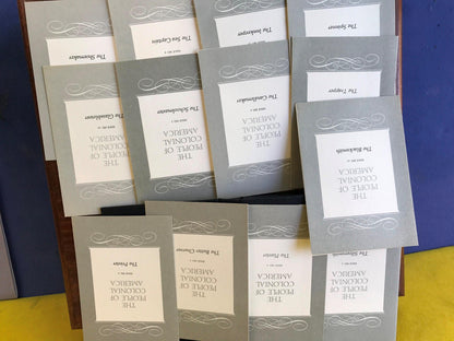 COLLECTION PEOPLE COLONIAL AMERICA FRANKLIN MINT LIONEL FORREST PEWTER FREESHIP