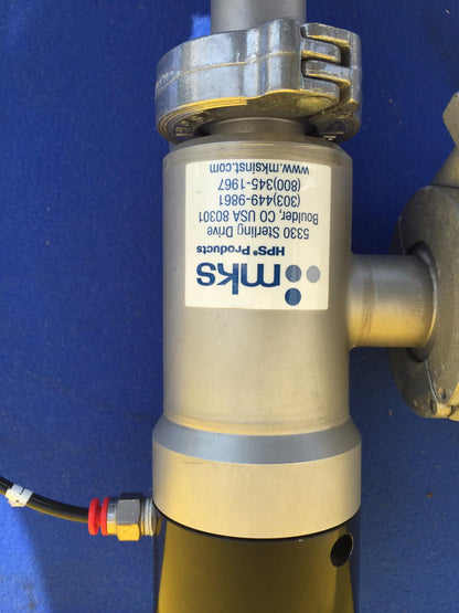 MKS INSTRUMENTS LPV-25-AK-COVS Pneumatic Angle Valve WORKING GREAT