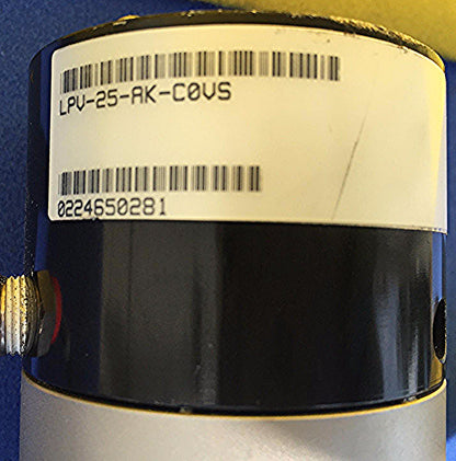 MKS INSTRUMENTS LPV-25-AK-COVS Pneumatic Angle Valve WORKING GREAT