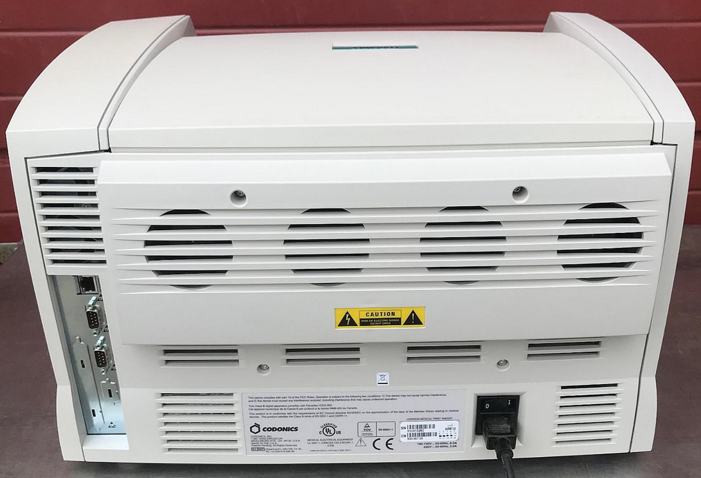 CODONICS HORIZON IMAGER MEDICAL RADIOLOGY PRINTER WATCH VIDEO FREE SHIPPING